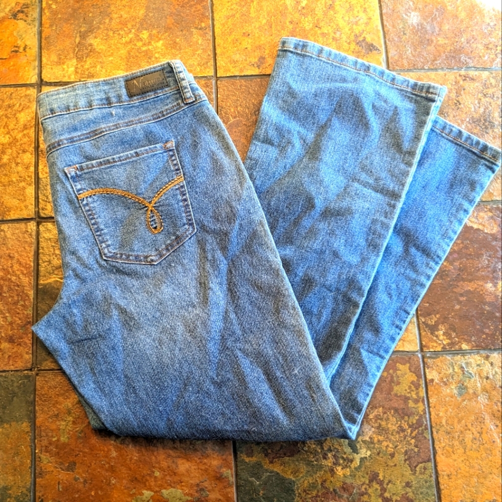 NWT Blue Light Wash Natural Reflections Jeans Size 8P